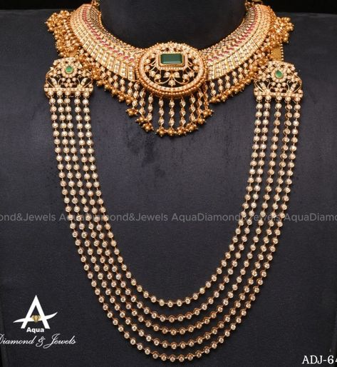 Traditional Diamond Necklace, Frozen Jewelry, Beaded Wedding Jewelry, Temple Jewellery Earrings, Indian Diamond Jewellery, Neck Pieces Jewelry, Gold Earrings Models, Jewellery Bridal, Jewellery Wedding