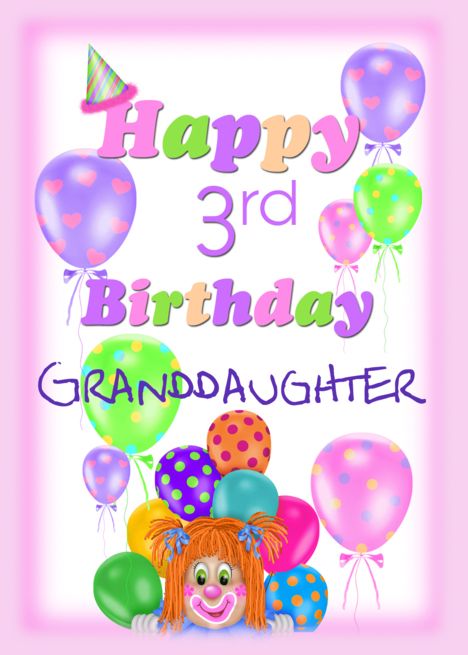 3rd Birthday Granddaughter, Balloons card #Ad , #sponsored, #Granddaughter, #Birthday, #card, #Balloons 2nd Birthday Balloons, Birthday Card Balloons, Birthday Granddaughter, Facebook Birthday, Great Granddaughter, 1st Birthday Balloons, Birthday Wishes Cake, Happy 4th Birthday, Happy 5th Birthday