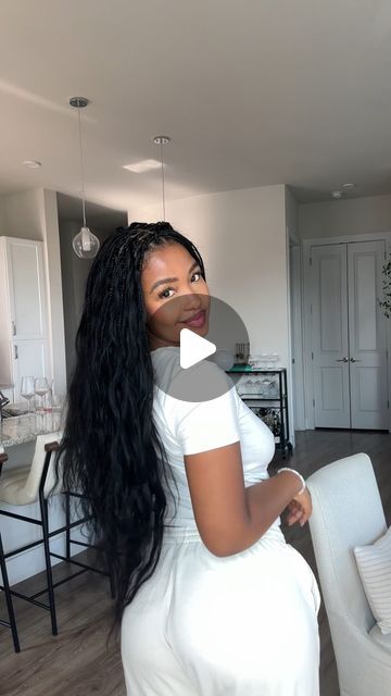 Andrea on Instagram: "Getting a sew-in in the middle of your boho knotless braids is changing the game! 👏🏽👏🏽
.
.
#bohoknotless
#bohoknotlessbraids #knotlessbraids
#halfsewinhalfbraids
#blackgirlhairstyles #protectivestyles #summerhairstyle #blackgirlhairinspo" Sew In And Braids, Shenseea Hairstyles, Boho Braids With Sew In, Black Boho Knotless Braids, Boohoo Knotless Braids, French Braid Own Hair, Sew In Hairstyles With Braids, Braid Own Hair, Half Sew In Half Braids