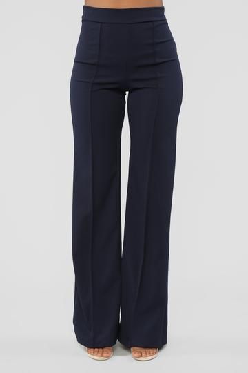 facf9f743b083008a894eee7baa16469desc34588699ri High Waisted Dress, High Waisted Dress Pants, Summer Work Outfits, Fashion Nova Jeans, Navy Fashion, Work Outfits Women, Womens Loungewear, Pants Outfit, Aesthetic Fashion