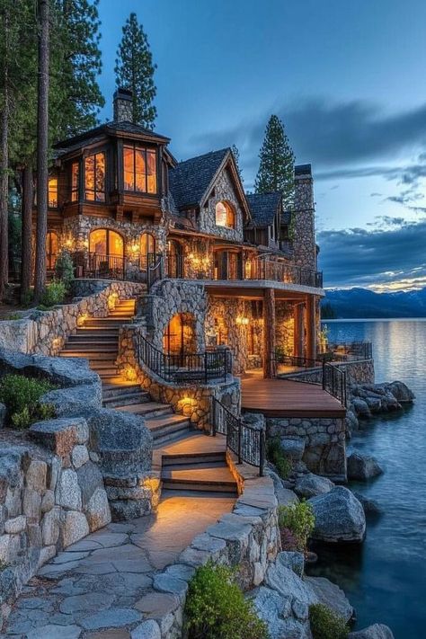 "🏞️🌅 Unwind with a lakeside getaway at Lake Tahoe, USA! Enjoy crystal-clear waters, outdoor adventures, and breathtaking views. 🚤🌲 #LakeTahoe #LakesideRetreat #NatureLovers" Lake Tahoe House, Lake Tahoe Houses, Lake Tahoe Summer, Dock Ideas, Lake Dock, Lake Travis, Trumpets, Waterfront Homes, Future Plans