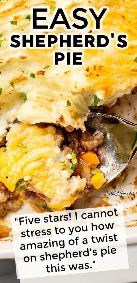 Best Shepherds Pie Recipe, Shepherd's Pie Recipe, Beef Casserole Recipes, Holiday Dinners, Cottage Pie, Shepherd's Pie, Shepherds Pie, Beef Recipes Easy, Easy Casserole Recipes