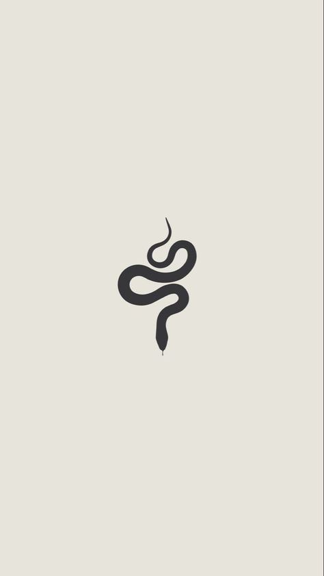 Edgy Simple Tattoos, Minimalist Tattoo Snake, Snake Minimalist Tattoo, Simple Snake Tattoo Design, Spiritual Snake Tattoo, Minimalist Snake Tattoo Simple, Minimalist Snake Tattoo, Simple Edgy Tattoos, Little Snake Tattoo