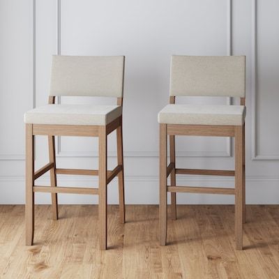 Counter and Bar Stools - Bed Bath & Beyond Counter Height Bar Stools With Back, Kitchen Island Stools With Backs, Kitchen Island Chairs, Kitchen Island Seating, Scandi Coastal, Island Chair, Kitchen Island Stools, Kitchen Barstools, Island Bar Stools