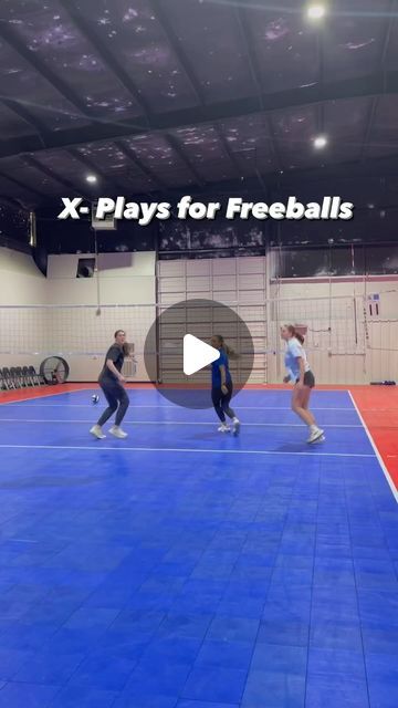 Tony Daniels on Instagram: "loves an X-play?? 🏐 Use these crossing patterns to keep the opponents on their toes & better your chances at throwing their blockers off! Here’s 2 of our favorite combos that you can use as a free ball play, or incorporate into serve receive! 

Which one is your favorite?? 

Subscribe @btbspeed 
===============

VolleyballTraining #Volleyball #Plyometric #RiseFitness #BTBSpeed #youthfitness #voleyball #voleybol #volleyballdrills #freeballplay #combos #attacking #offense #hitters #cjv #vballskill #vballworld #volleyball #conwayjuniors #explorepage" Volleyball Communication Drills, Volleyball Ball Control Drills, Serve Receive Drills Volleyball, Fun Volleyball Games, Volleyball Basics, Kids Volleyball, Volleyball Coaching, Ball Play, Free Balling