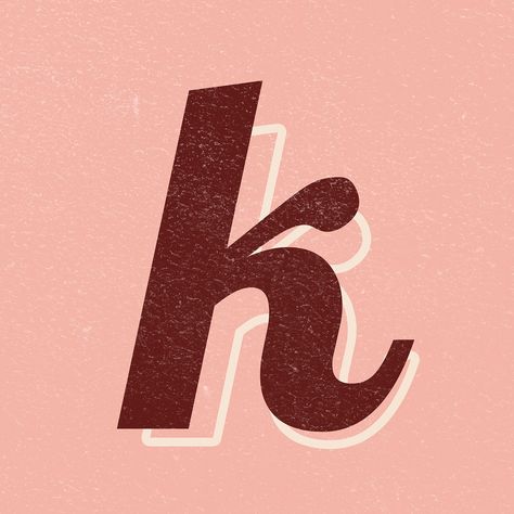 Alphabet letter K vintage handwriting cursive font psd | free image by rawpixel.com / jingpixar Font Huruf A-z Aesthetic, Letter K Font, Cursive Fonts Handwritten, Tattoo Writing Fonts, Typography Psd, Vintage Handwriting, Handwriting Cursive, 70s Font, Alphabet Letters Images