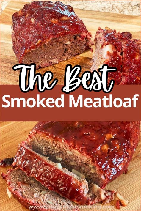 Make a delicious smoked meatloaf with this simple recipe for your smoker. Perfect for a low carb option, this guide shows you how to make a juicy meatloaf, stuffed with cheese and topped with your favorite ingredients. Ideal for a Traeger or other pellet grill. Save the recipe for later and enjoy smoked meatloaf that’s full of flavor. Juicy Meatloaf, Grilled Meatloaf, Vegan Mushroom Burger, Smoked Meatloaf Recipe, Pork Meatloaf, Slow Cooked Brisket, Barbecue Recipes Grill, Bbq Meatloaf, Smoked Meatloaf