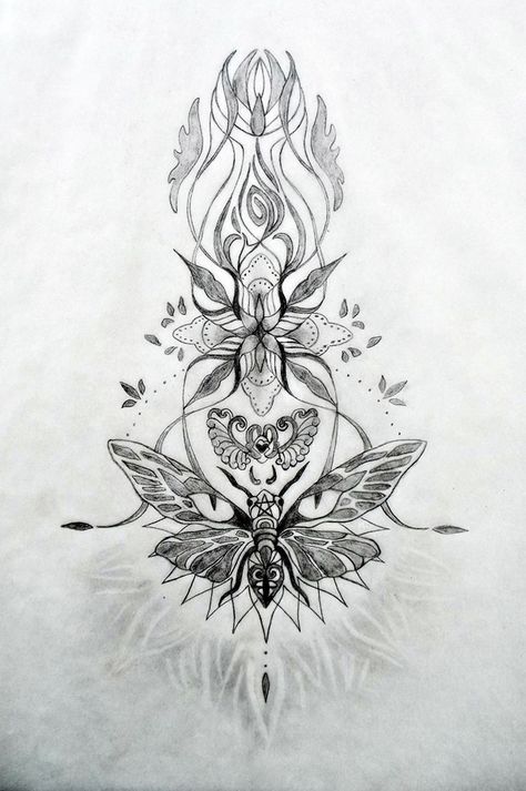 Creating this latest sacred tattoo design was another unique journey and it even called for its own music to support the channeling process, which had an enchanted and haunting quality to it. What ... Spiritual Leg Sleeve Tattoo, Thigh Tattoos Spiritual, Spirituality Tattoos For Women, Meditation Tattoo, Journey Tattoo, Tattoo Perna, Flower Of Life Tattoo, Sacred Tattoo, Mujeres Tattoo