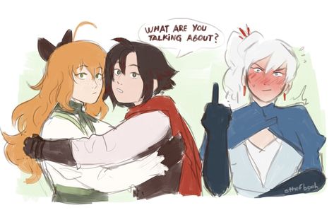 Rwby Penny X Ruby, Rwby Nuts N Dolts, Ruby X Weiss, Whiterose Rwby, Rwby Penny, Rwby White Rose, Red Like Roses, Rwby Ships, Rwby Comic