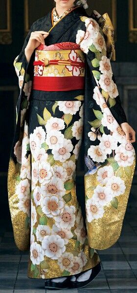 kimono Furisode Kimono, Japanese Costume, Kimono Japan, 일본 패션, Zhang Ziyi, Mode Kimono, Yukata Kimono, Beautiful Kimonos, Japanese Textiles