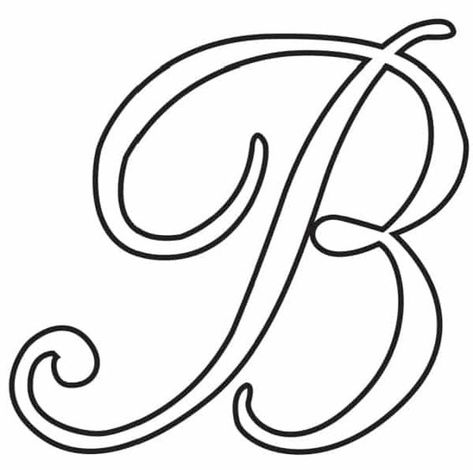 Free Printable Uppercase Calligraphy Letters: Calligraphy Letter B #Fonts 1411 Letter B In Calligraphy, Letter B Font, Letter B Calligraphy, Letter B Monogram, B Calligraphy, Letters Calligraphy, Scary Font, B Monogram, Calligraphy Letters