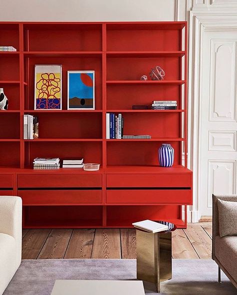 Bookshelf Wall, Design Homes, Joinery Design, Staff Room, Shelving Design, Elegant Sofa, New Order, Shelving Systems, Book Shelf