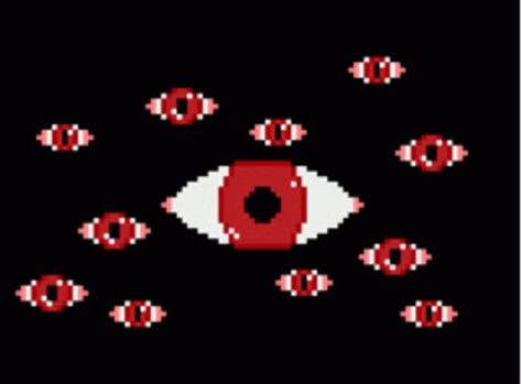 Eyes Gif, Perfect Eyes, Red Eyes, Animated Gif, Pixel Art, Gif, Red, Art