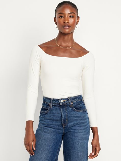 Stylish jeans top