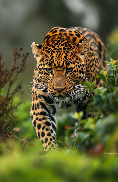 As the evening unfolds, the leopard prowls with the elegance of a phantom, a living whisper in the vast African wild. African Leopard, The Leopard, Amazing Animals, Big Cats, Wild Cats, Tigers, Quick Saves