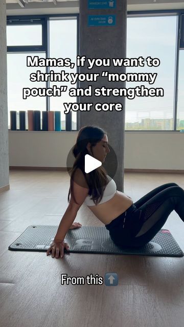 Andreea Gabor | Postpartum Trainer on Instagram: "Mamas, try these core strengthening exercises to heal your diastasis recti! 💪🏻  Currently 10 months postpartum with my second baby! 🤱🏻 . . . . . . #postpartum #postpartumfitness #postpartumbody #fitmom #momoftwo #fyp #postpartumjourney #fit #getfit #homeworkout #weightlossjourney #homedecor #fitness #motivation #transformation #reels #viral #trending #fitspo #instagood" Diastasis Recti Exercise Routine, Core Exercises Post Partum, Diastasis Recti Outfits, Core Workout Diastasis Recti, Reduce Belly Fat Workout For Women, Pouch Workout Belly Pooch, Waist Trainer Before And After Body Transformations, Postpartum Ab Exercises, Deep Core Exercises Diastasis Recti