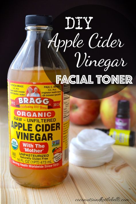 Diy Apple Cider Vinegar, Apple Cider Vinegar Toner, Diy Apple Cider, Diy Apple, Raw Apple Cider Vinegar, Astringent, Toner For Face, Hair And Beauty, Facial Toner