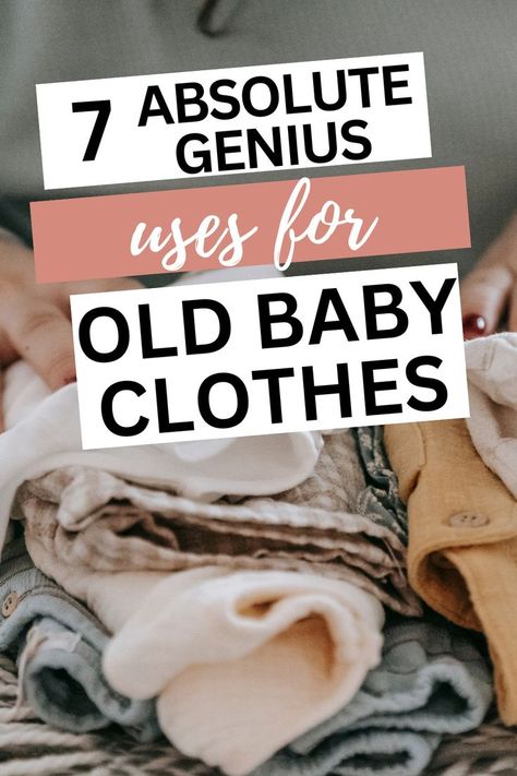 uses for old baby clothes Old Baby Clothes Ideas, Reuse Baby Clothes, Upcycled Baby Clothes, Upcycling Ideas Clothes, Upcycle Baby, Reuse Old Clothes, Old Baby Clothes, Thrifted Clothes, Clothes Upcycle