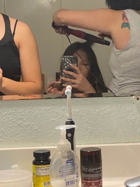 #hair #aesthetic Doing My Hair Aesthetic, Hair Done Aesthetic, Doing Hair Aesthetic, Getting Hair Done Aesthetic, Getting Hair Done, 2024 Lifestyle, Getting My Hair Done, Doing Hair, Girly Acrylic