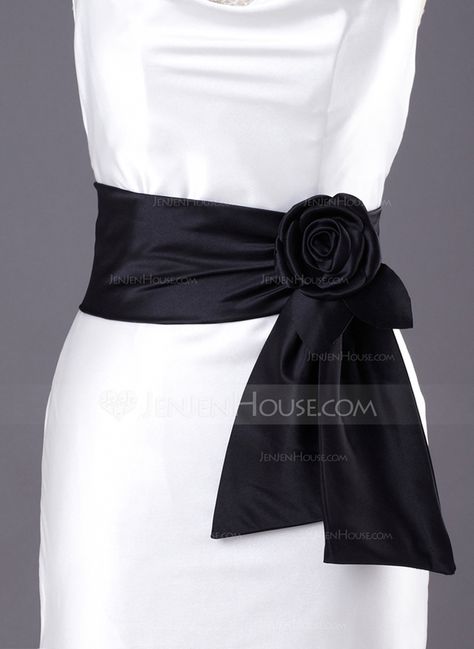 Sashes Simple Quinceanera Dresses, Diy Belt For Dresses, Mini Frock, Simple Satin, Wedding Dress Sash, Satin Sash, Dress Sash, Scarf Women Fashion, Beautiful Belts