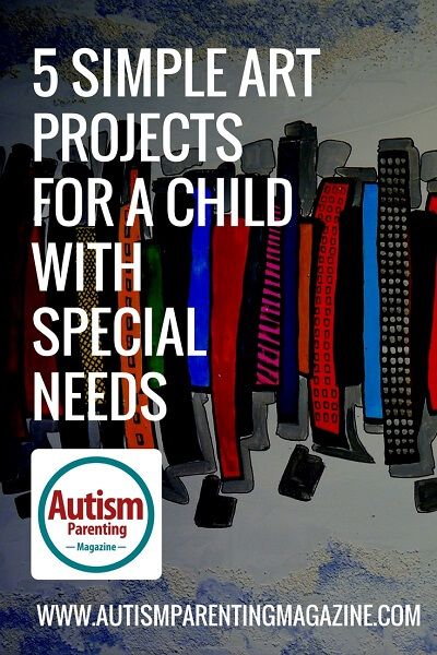 Art Activities For Special Needs Students, Asd Arts And Crafts, Self Contained Art Projects, Art Lessons For Special Needs Students, Special Ed Art Lessons, Art Special Needs, Special Needs Art Lessons, Sped Art Projects Special Needs, Art For Special Education Students