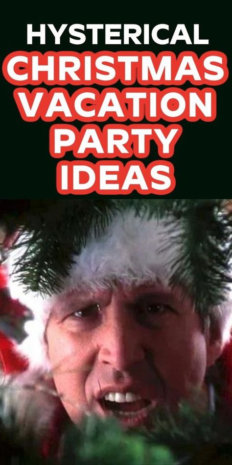 Essen, Holiday Movie Themed Christmas Party, Christmas Vacation Movie Food Ideas, Christmas Movies Theme Party, National Lampoon Christmas Vacation Party Ideas, Griswalds Christmas Party Decorations, Christmas Vacation Gift Ideas, Christmas Vacation Centerpiece, Christmas Vacation Movie Party Ideas