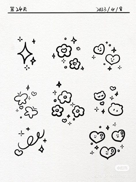 #MiniTattoos #SmallTattooDesigns #TinyTattooIdeas #MinimalistTattoos #SmallInk #TinyTats #LittleTattoos #MicroTattoos #PetiteTattoos #SmallTattooArt Book Art Projects, Notebook Doodles, Notebook Drawing, Note Doodles, Hand Doodles, Doodle Frame, Love Scrapbook, Easy Doodles Drawings, Cute Doodles Drawings