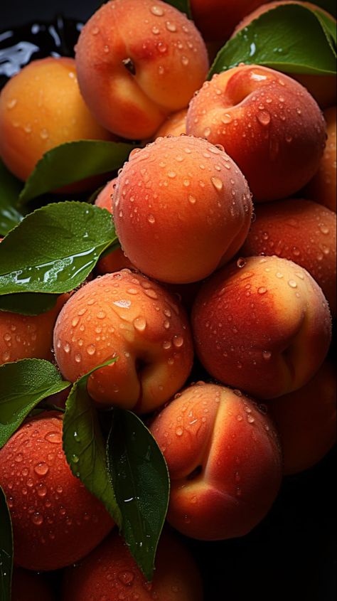 Wallpaper/ Peaches Fruits And Vegetables Pictures, Vegetable Pictures, Fruits Photos, Fruit Picture, Fruits Images, Fruit Wallpaper, Fruit Photography, Beautiful Fruits, Fruit Garden