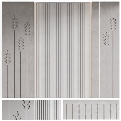 Wall Panel 3d Warehouse, Mdf Groove Pattern, Groove Pattern On Wall Interior, Wall Groove Design, Groove Pattern On Wall, Mdf Wall Panel Ideas, Modern Radiator Cover, Design Walls, Wall Paint Patterns