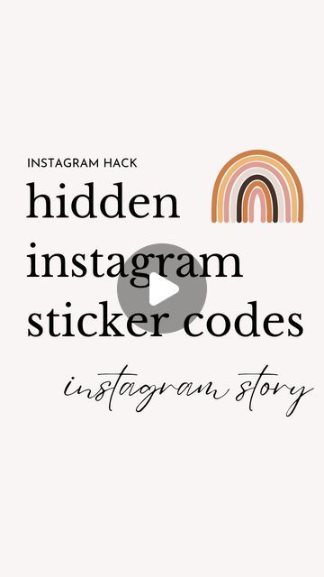 Instagram Sticker, Social Media 101, Instagram Hacks, Brand Aesthetic, Reel Ideas, Social Media Help, Marketing On Instagram, Business Stories, Instagram Growth