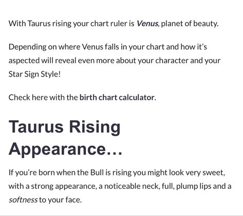 Taurus Rising Appearance, Taurus Male, Taurus Rising, Taurus Man, Birth Chart, Lip Plumper, Star Signs, Astrology, Lips