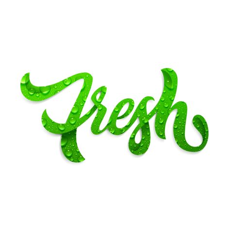 Lettering & Caligrafía 5 on Behance Fresh Logo Typography, Fresh Typography, Fresh Logo Design, Water Planet, Fresh Logo, Fruit Logo, Art Brush, Brush Script, Handmade Font