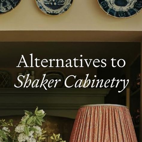 Chloe | Boxwood Avenue on Instagram: "Slightly controversial but I said what I said: there’s more to life than a shaker cabinet. 🤷🏼‍♀️ Hear me out…  Yes, a shaker cabinet can be timeless - I will not dispute that. If you have shaker cabinets in your home (I do!) this isn’t to pass any snarky design judgement. Often though, I feel that a shaker cabinet style is selected for its ease and not necessarily because it is the most appropriate style for a home.   It’s my hope that by sharing this, if you are planning a build or remodel or simply just obsessed with design, you can pause to really think about the style of cabinetry you want for your home.  So how do you know what is best for your home? Chances are, opting for something a little more interesting than shaker is your best bet. If you Shaker Cabinet Styles, I Said What I Said, Cabinet Style, Shaker Cabinets, Shaker Kitchen, My Hope, Do You Know What, I Said, Chloe