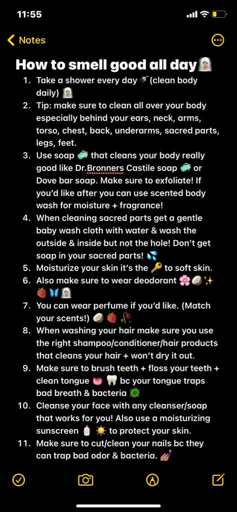 Smell Good All Day, How To Smell Good, To Smell Good, Female Hygiene, Hygiene Care, Body Hygiene, Hygiene Routine, Baddie Tips, Body Hacks