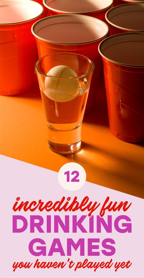 12 Drinking Games That'll Make You Say "Why Didn't I Know About These Sooner?!" Day Drinking Cocktails, Stack Cup Drinking Game, Flip Cup Game Drinking, Drinking Games With Cups, Summer Drinking Games, Outdoor Drinking Games, Drinking Games For 2, Beer Olympics Games, Camping Games For Adults