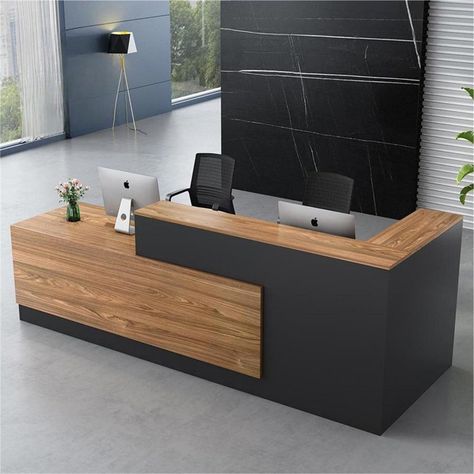 Contemporary Office Reception, Modern Office Reception Desk, Company Reception, Reception Area Chairs, Modern Office Reception, Retail Reception Desk, Wood Reception Desk, Salon Office, Salon Reception Desk