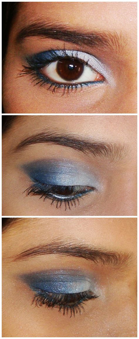 white and blue eye make-up Mamma Mia Makeup Ideas, Abba Makeup, Mamma Mia Makeup, Abi Ball, Abba Party, Abba Voyage, Matric Dress, 17 Birthday, 80s Prom