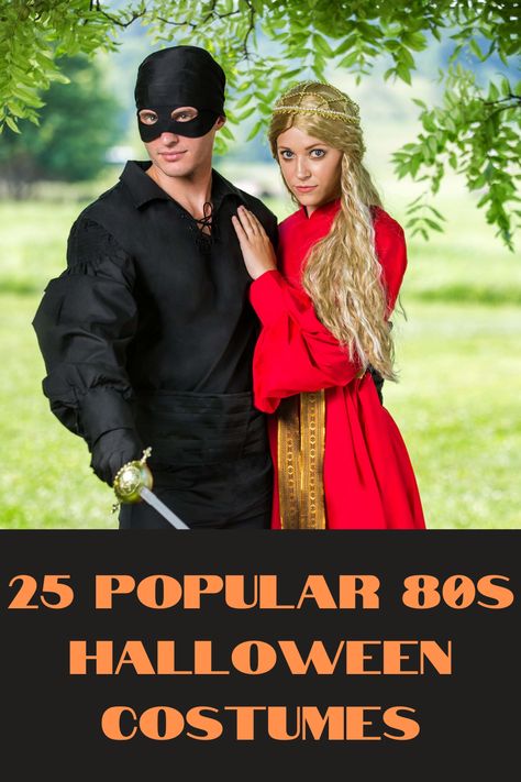 Need some Halloween costume ideas? 80s Fashion Halloween Costume Ideas, 1980 Couple Costume, Halloween Costumes In The 80s, Scary 80s Halloween Costumes, 80s Movies Couples Costumes, Halloween Costumes Throwback, Best 80s Costume Ideas For Couples, 80s Theme Costume Ideas, 80s And 90s Costume Ideas