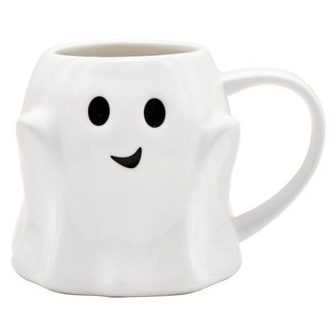 Ceramic Ghost, Ghost Coffee, Ghost Pattern, Fall Halloween Decor, Halloween Accessories, Halloween Mug, Birthday Gifts For Kids, Halloween Ghost, Mug Coffee