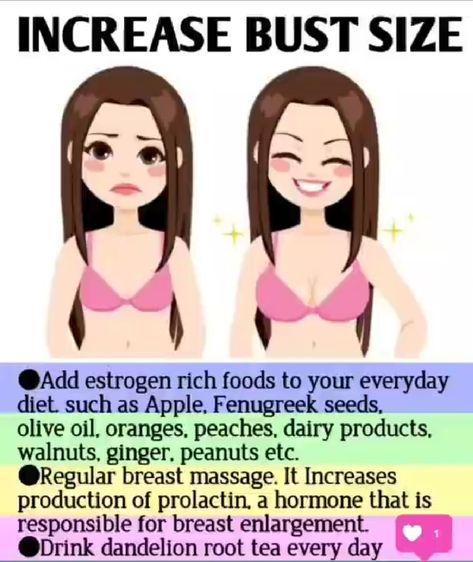 Breast Growth Tips, Estrogen Rich Foods, Breast Lift Exercise, Natural Breast Enlargement, How To Get Bigger, Breast Workout, Quick Workout Routine, Healthy Weight Gain, Body Workout Plan