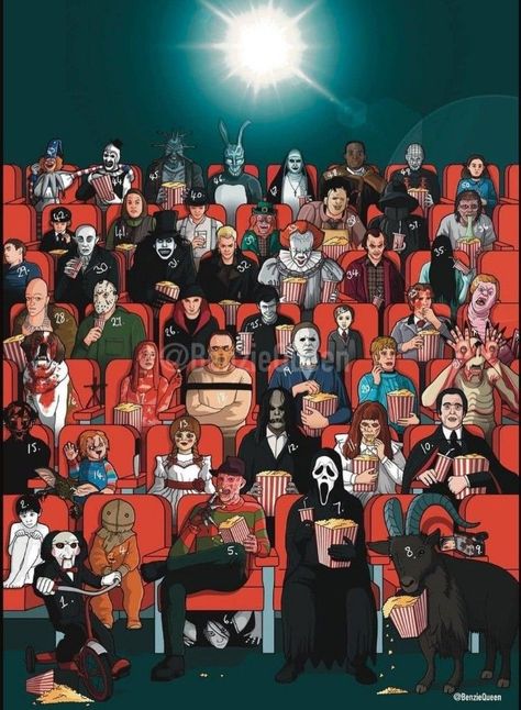 Christmas Horror Movies, Helloween Wallpaper, Iconic Movie Characters, Movies Horror, All Horror Movies, Film Horror, Scary Movie Characters, Horror Villains, Halloween Horror Movies