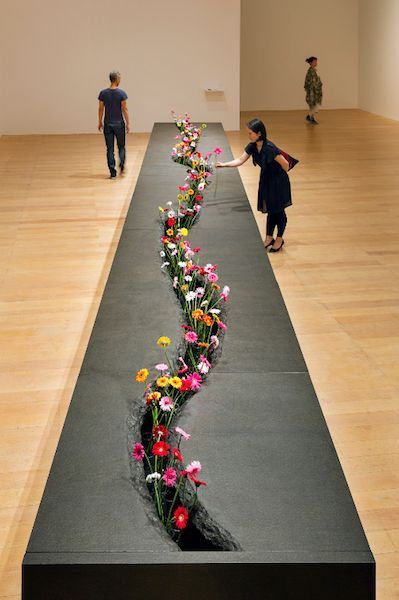 Lee Mingwei, Asian Art Museum, Flower Installation, Interactive Art, Deco Floral, Arte Floral, Ikebana, Exhibition Design, Flower Petals