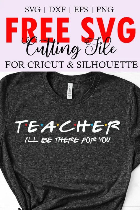 Friends Teacher Shirt, School Sewing Projects, Teacher Shirt Ideas, Teacher Appreciation Week Themes, Pta Events, Shirt Svgs, Teaching Planner, Teacher Appreciation Themes, Preschool Teacher Shirts