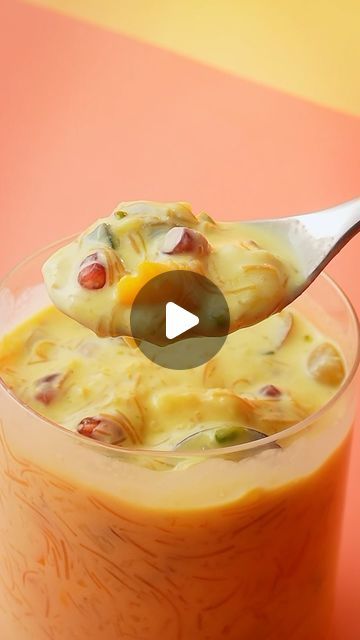 Banglar Rannaghor on Instagram: "Delicious Fruit Semai Custard" Mango Custard Recipe, Banglar Rannaghor, Indian Deserts, Fruit Custard Recipe, Milk Ice Cubes, Mango Sago, A2 Milk, Fruit Custard, Mango Jelly