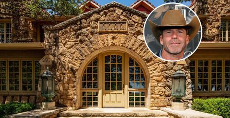 Taylor Sheridan Yellowstone, Yellowstone House, Yellowstone Aesthetic, Old Ranch House, Texas Ranch House, 6666 Ranch, Hunting Ranch, Taylor Sheridan, Yellowstone Ranch