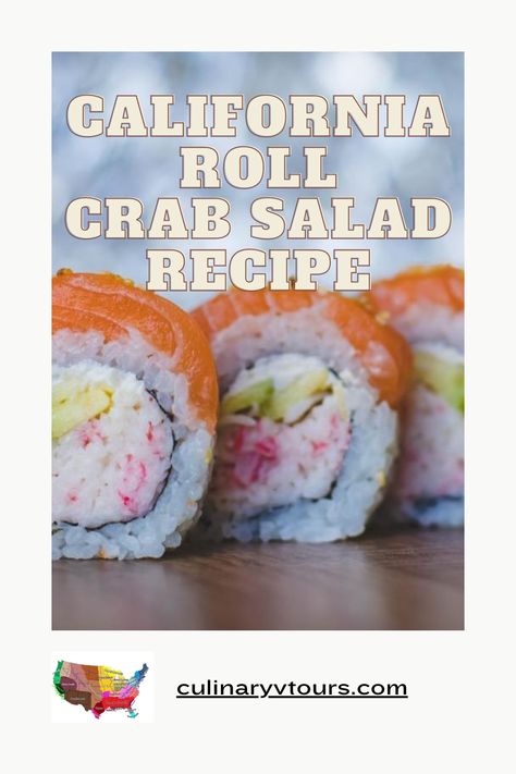 Learn the secrets of preparing a delectable California Roll Crab Salad. Discover the art of sushi rice, crab selection, and perfect rolling techniques for a flavorful and refreshing culinary experience. Dive into the history and ingredients of this beloved sushi creation that originated in Los Angeles. Explore the significance of sushi rice, crab meat, and other ingredients that make the California roll unique. Follow step-by-step instructions to create a harmonious blend of flavors. Crab For Sushi How To Make, Crab Rangoon Sushi Roll Recipe, California Roll Salad, Crab Salad For Sushi, Sushi Crab Salad, Crab Salad Recipe Sushi, California Roll Recipes, Sukiyaki Recipe, Crab Sushi