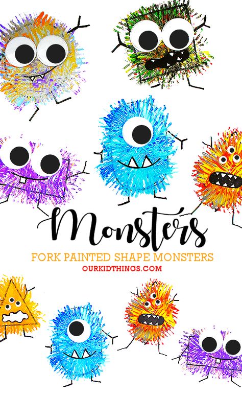 Decoration Creche, Halloween Monsters, Monster Craft, Kindergarten Art Projects, Monster Crafts, Fall Art Projects, Bathroom Plumbing, Homeschool Art, Kindergarten Art