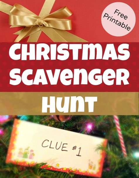 Christmas Scavenger Hunt Clues for hiding Christmas Gifts - great for kids!  Free Printable StuffedSuitcase.com Christmas Scavenger Hunt Clues, Scavenger Hunt Clues, Christmas Scavenger Hunt, Christmas Party Games, Christmas Eve Box, Christmas 2015, Christmas 2014, Christmas Games, Christmas Activities