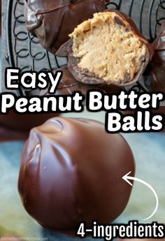 Recipes For Peanut Butter Balls, Easy Peanut Butter Cups 3 Ingredients, Peanut Butter Ball Cookies, Peanut Butter Balls Dipped In Chocolate, Easy Peanut Butter Buckeyes, Easy Christmas Chocolate Peanut Butter Balls, Christmas Chocolate Peanut Butter Balls, Easy Peanut Butter Balls 4 Ingredients, Pea Ut Butter Balls