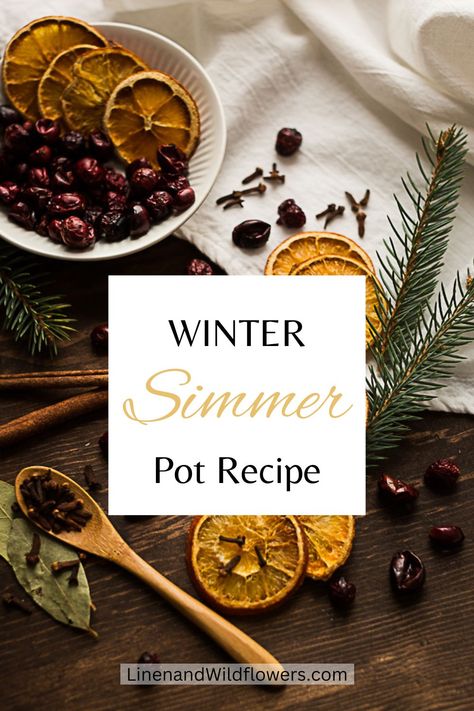 Making your home smell amazing with a winter simmer pot gives your home the scents of the season for that cozy aroma. Winter Simmer Pot, Crunchy Life, Homemade Cleaners Recipes, Simmer Pot Recipes, Herbal Candles, Potpourri Recipes, Candle Boutique, Simmer Pot, House Smell Good